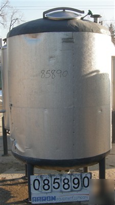 Used: vendome tank, 675 gallon, 304 stainless steel, ve