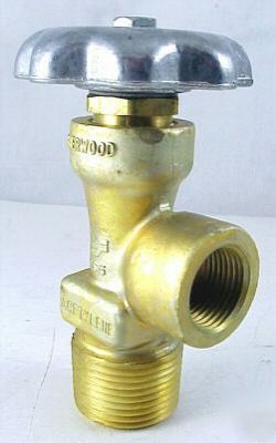 25 sherwood acetylene gas cylinder valves TV5180 CGA510