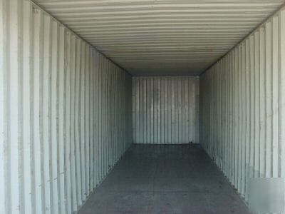 40' std used shipping storage container long beach, ca.