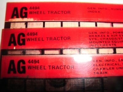 Case ih 4494 wheel tractor parts catalog micro fiche