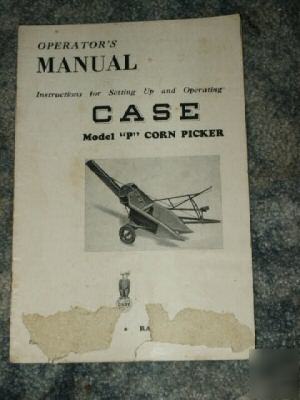 Case manual model 
