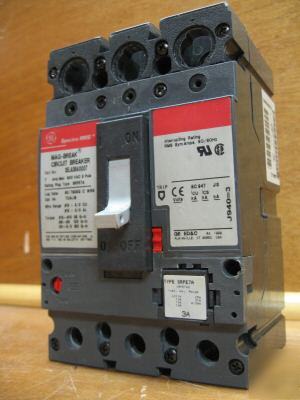 Ge general electric spectra SELA36AT0007 3 amp 3A a 