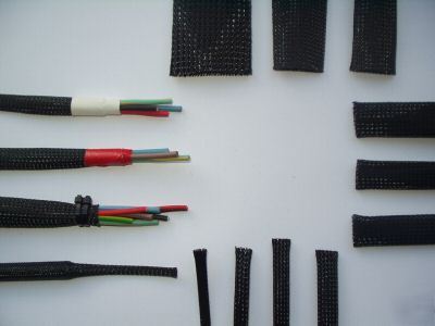Expandable braided polyester sleeving 8MM for cables