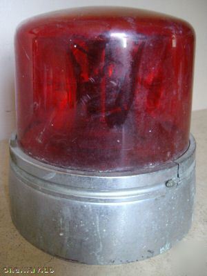Kd lamp co 3-lamp red flashing emergency light beacon