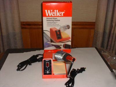 New soldering station, stained glass station weller 