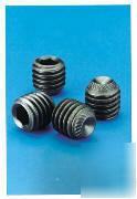 100 alloy knurled point socket set screw 4-40 x 1/4