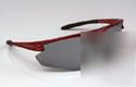 12 safety glasses point red silver mirror wrap lot