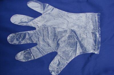 New 1 - case 10,000 disposable plastic gloves - medium