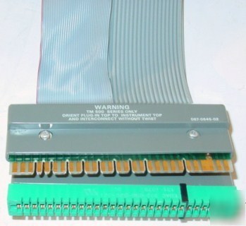 Tektronix 067-0645-02 TM500 tm 500 plug-in extender