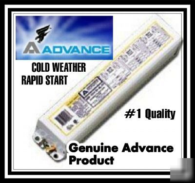 Cold weather sign ballast high output fluorescent lamps