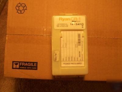 New sensitech ryan cr-1 10 day temperature recorder