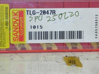 10 sandvik carbide inserts top-lok tlg-2047R 1015