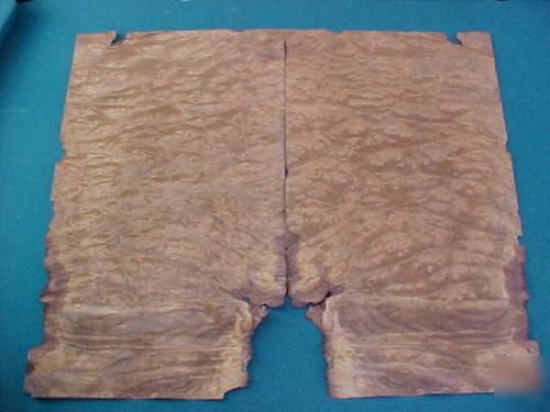 Imbuya burl veneer wood lumber 2 sheets 