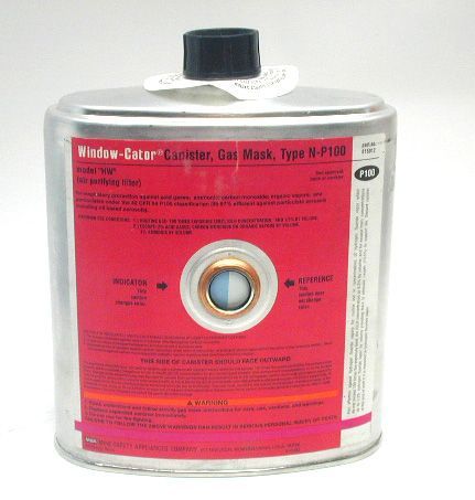 Msa gas mask canister n-P100 hw filter 816012 ~I3