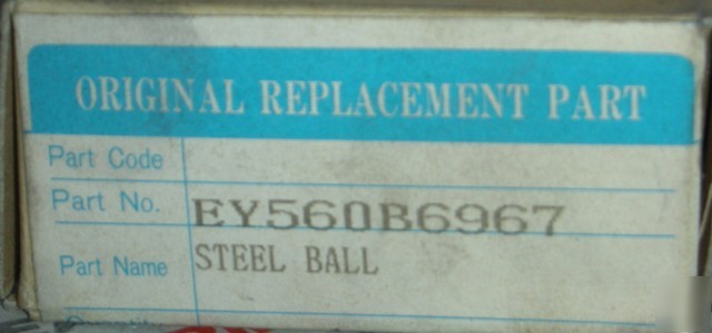 New EY560B6967 steel ball 
