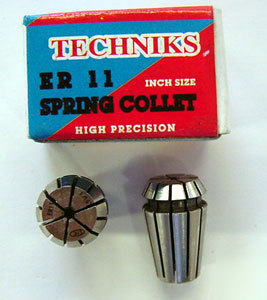 Techniks close tolerance cnc er 11 6.5-7.0 mm collet