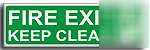 Fire exit-rm right sign-adh.vinyl-600X200MM(sa-049-at)