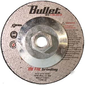 Abrasive metal grinding disc 4-1/2