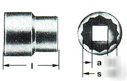 New ampco W250B 12-point socket non-sparking non-magntc