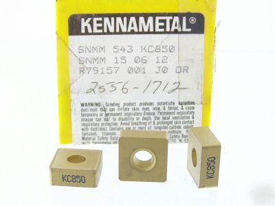 New 30 kennametal snmm 543 KC850 carbide inserts P348