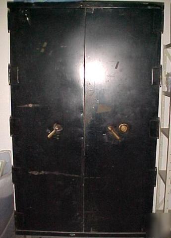 Vintage large fireproof safe
