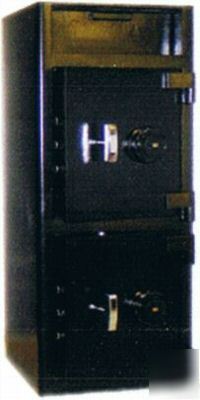 DP782CC dual door drop deposit safe combination safes