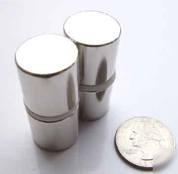 Magnets with teeth 4 neodymium rods 3/4