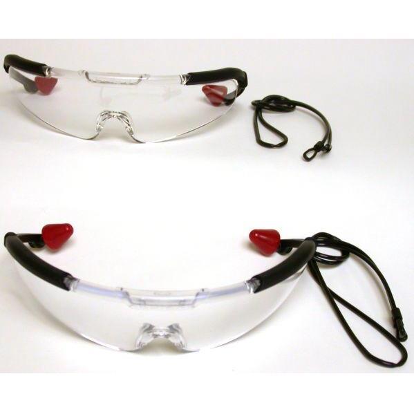 Shooting glasses & ear plug safety glasses 2