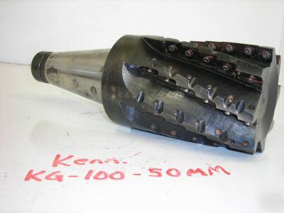 Used kennametal nmtb 50 helical end mill kg-100-50MM