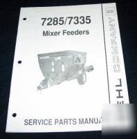 Gehl implement mixer feeders 7285 7335
