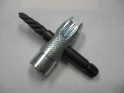 Grease zerk fitting installation tool rethread easyout 