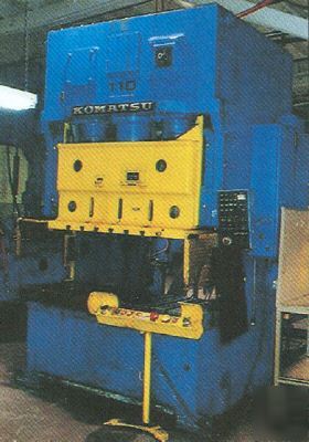 121 ton komatsu 2-point gap-frame press #25011