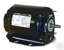 Ao smith GF2014 1/6 hp 115VAC belt drive furnace motor