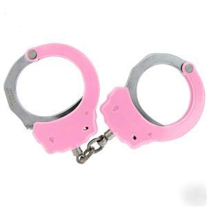 Asp handcuffs asp pink police tactical chain handcuff