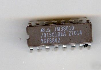 Integrated circuit ic JM38510/01501BEA texas instrument