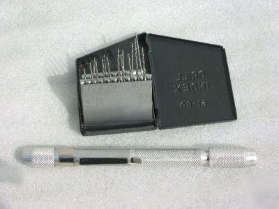 New mini drill micro package chuck jobber length case