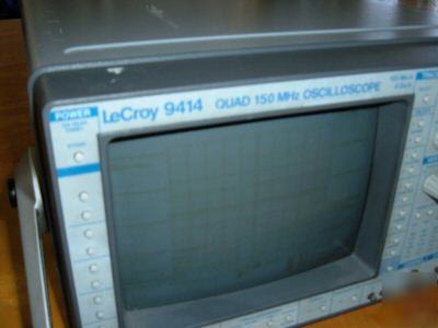 Lecroy 9414 oscilloscope quad 150 mhz