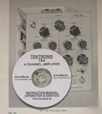 Tektronix 1A4 instruction (service & ops) manual