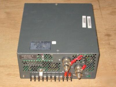 Lambda nemic 9V 68A psu EWS600-9 coutant power supply