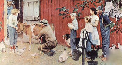 Norman rockwell county agricultural agent 4H