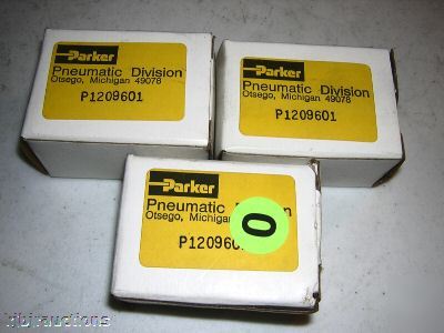 3 parker pneumatic P1209601 coils 