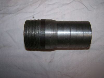 Black iron pipe hose barb 1 3/4