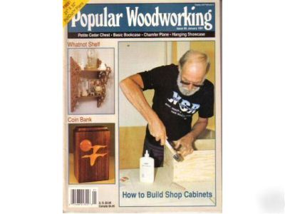 Popular woodworking plans magazine january 1991