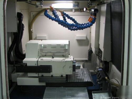 2004 ksi nexturn swiss cnc lathe SA32 w/ iemca feeder 