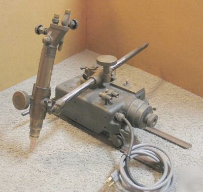 Airco no. 10 radiograph cutting torch track machine