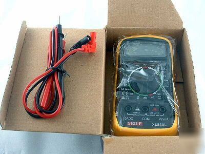 Backlight lcd multimeter, ammeter, ohm meter, voltmeter