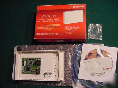 Ademco vista-icm internet module w/cd & instruction's