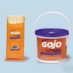 Gojo fast wipes hand cleaning towels - 60 wipes - 6/cs