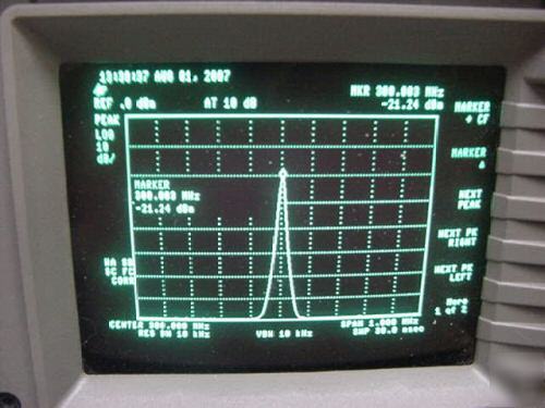 Hp-8594E spectrum analyzer opts-4/102/151/160/10/41