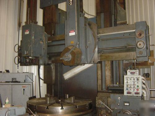 King manual vertical turret lathe 56